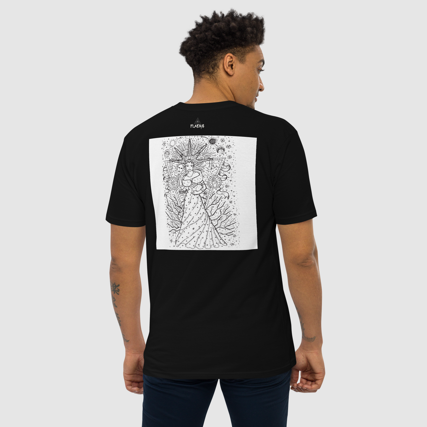 2 color cotton shirt - printing