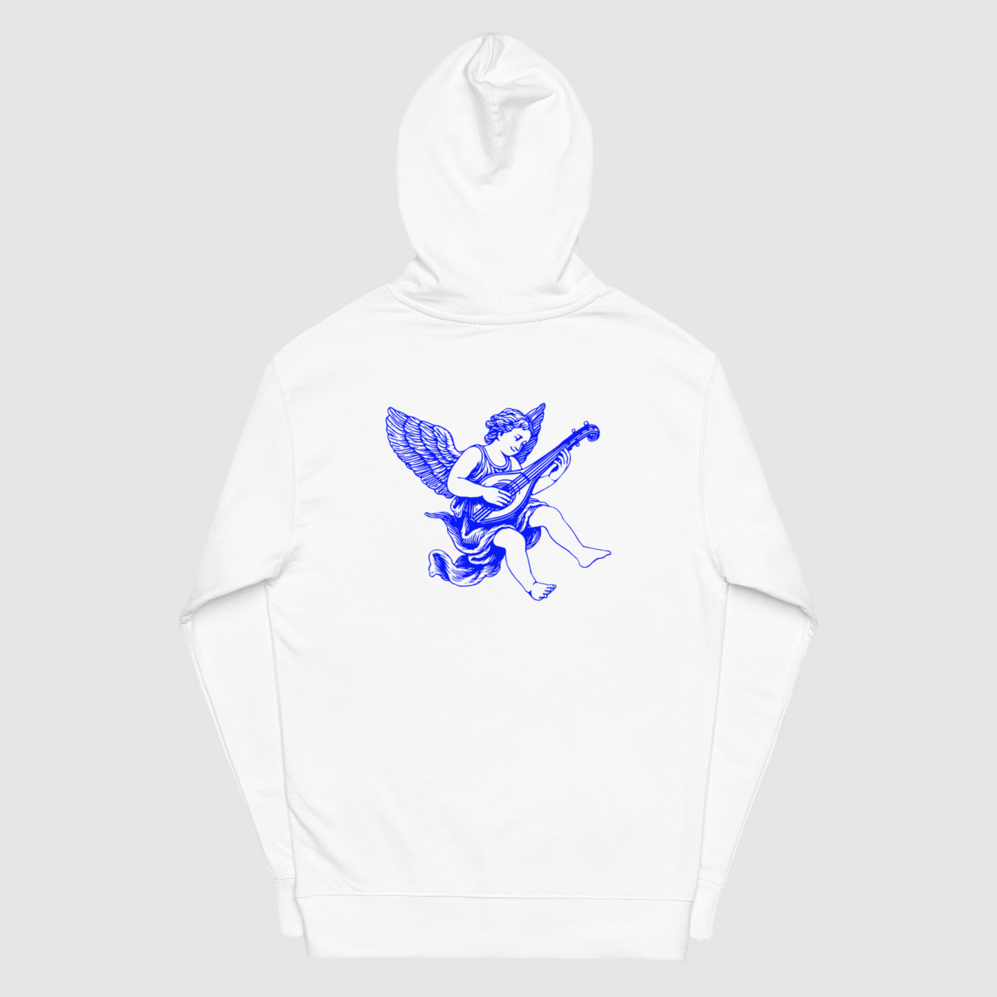 Moletom com capuz - Anjo azul impresso